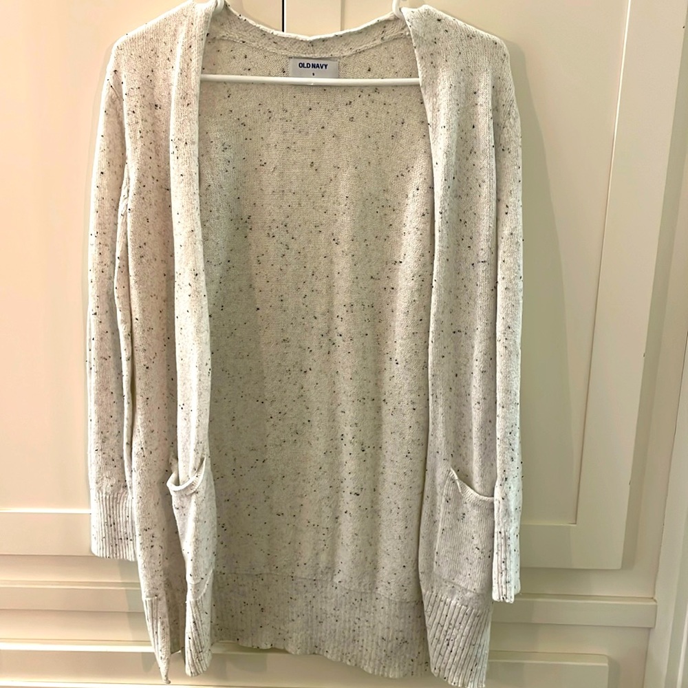 Old Navy white cardigan